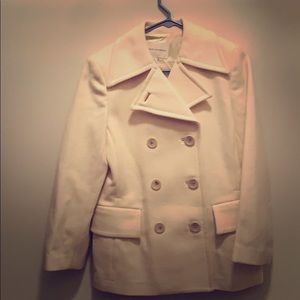 Cream coat